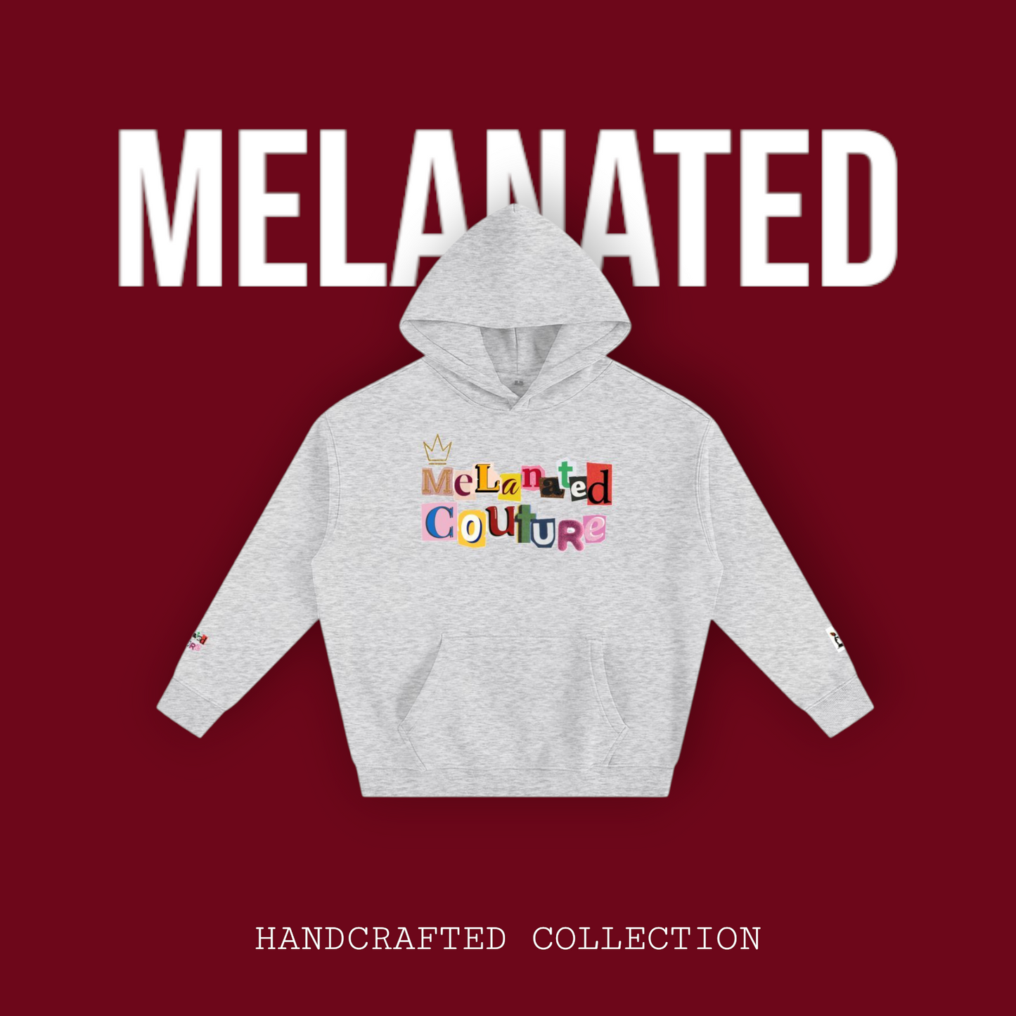 Afro Music Cartoon Unisex Oversize Fleeced Hoodie