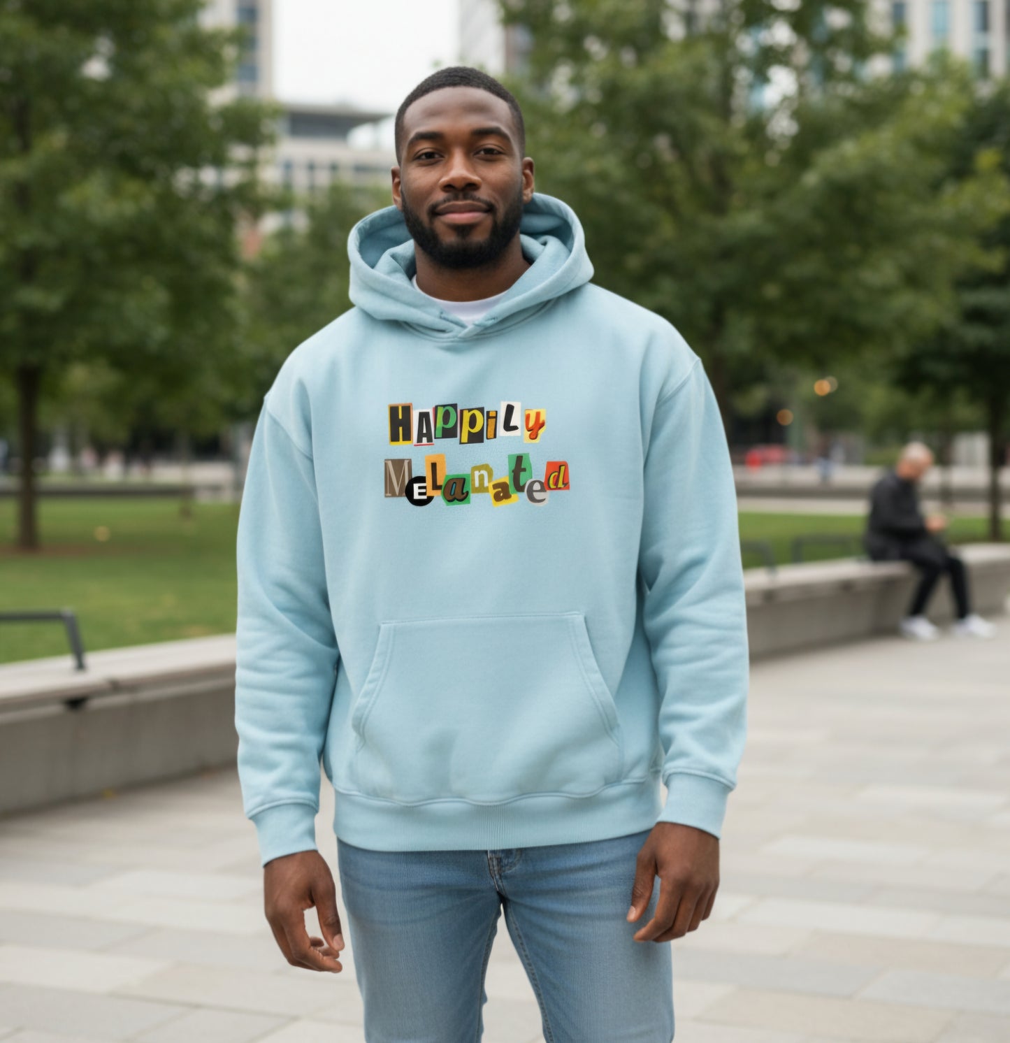 Jazz Singer Art Hoodie, Snow Wash Fleece Oversize Unisex Hoodie