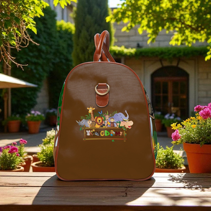 Vibrant Jungle Waterproof Travel Bag - Eco-Friendly Adventure Tote