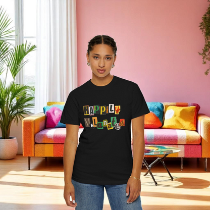 Handmade Unisex T-shirt with Original Jamaican Flag Design