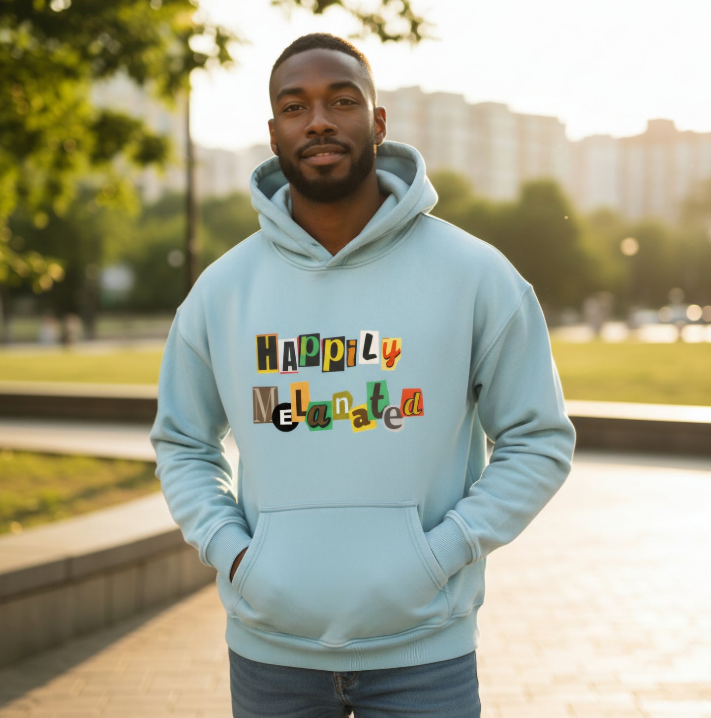 Jazz Singer Art Hoodie, Snow Wash Fleece Oversize Unisex Hoodie